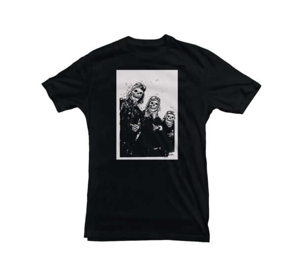 T Shirt Noir l Homme l Classique l Poitrine l Clara